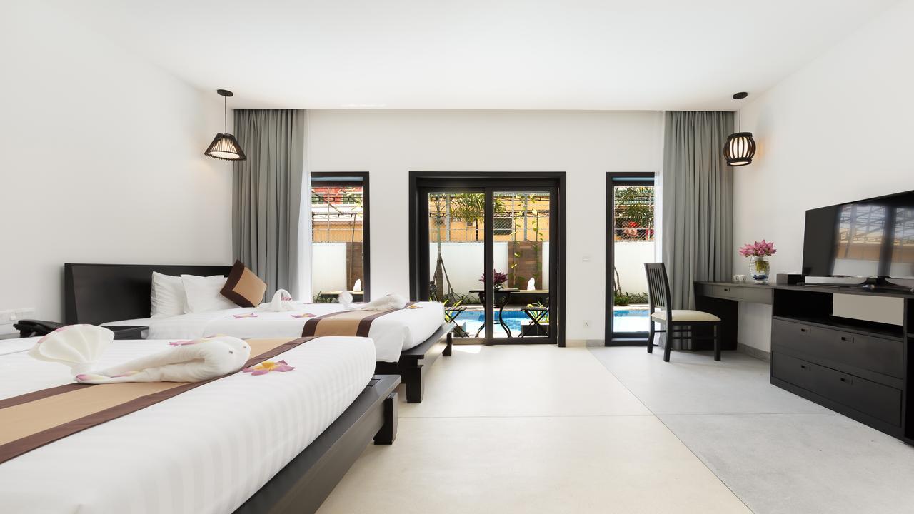Aroma Angkor Boutique Hotel Ciudad de Siem Riep Exterior foto